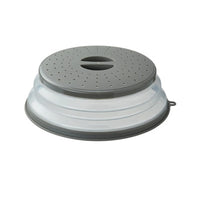 Reusable Silicone Microwave Lid with Foldable Design for Cooking and Food Storage