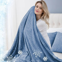 Breathable Lightweight Summer Blanket for Warm Weather and Layering