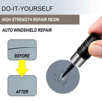 Windshield Surface Chip Kit to Support Small Crack Repair at Home