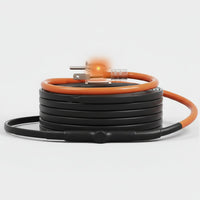 Self-Regulating Pipe Heating Cable with Freeze Prevention Wrap for Water Lines
