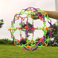 Collapsible Expansion Sphere for Sensory Play and Hand-On Activities