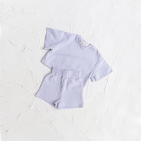 T Shirt and Shorts Set for Summer Play and Everyday Wear for Kids, 2 Piece