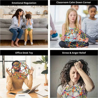 Collapsible Expansion Sphere for Sensory Play and Hand-On Activities