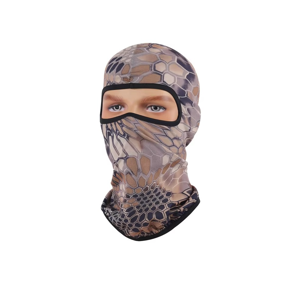 Camouflage Balaclava Face Cover for Cycling Hiking and Outdoor Use
