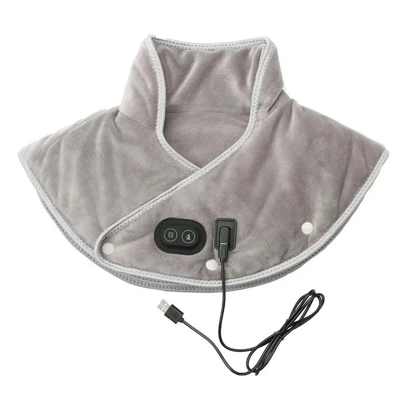 Electric USB Heated Wrap for Neck and Shoulder with 3 Temperature Levels