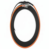 Self-Regulating Pipe Heating Cable with Freeze Prevention Wrap for Water Lines
