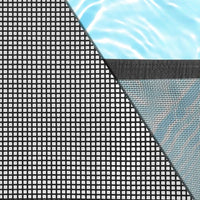 Pool Safety Barrier with Teslin PVC Mesh and Rust Resistant Poles, 4ft Height