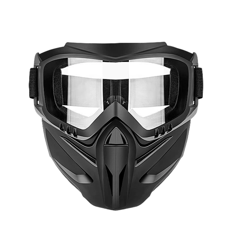 Welding Face Shield with Detachable Eye Goggles and Ventilation Ports