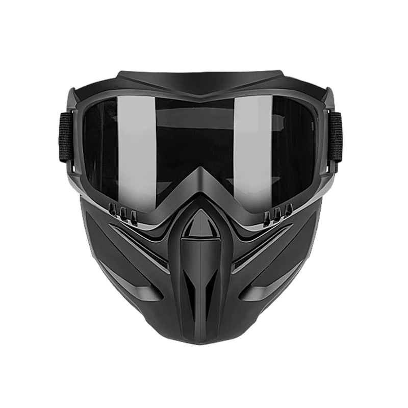 Welding Face Shield with Detachable Eye Goggles and Ventilation Ports