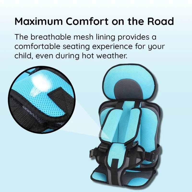 Vehicle Cushion Seat for Children with Strap System - Marova Shop