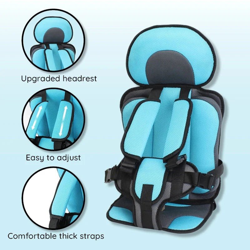 Vehicle Cushion Seat for Children with Strap System - Marova Shop