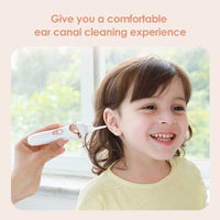 Ear Wax Vacuum with Built-in Light and Soft Silicone Tips, Rechargeable