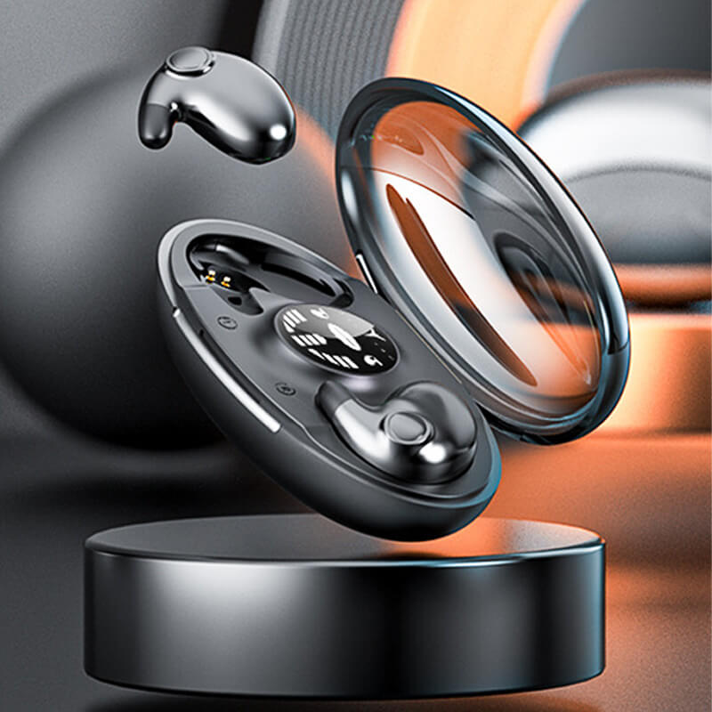 Wireless Sleep Earbuds with Ergonomic Design and Charging Case, IPX5 Moisture Protection Support