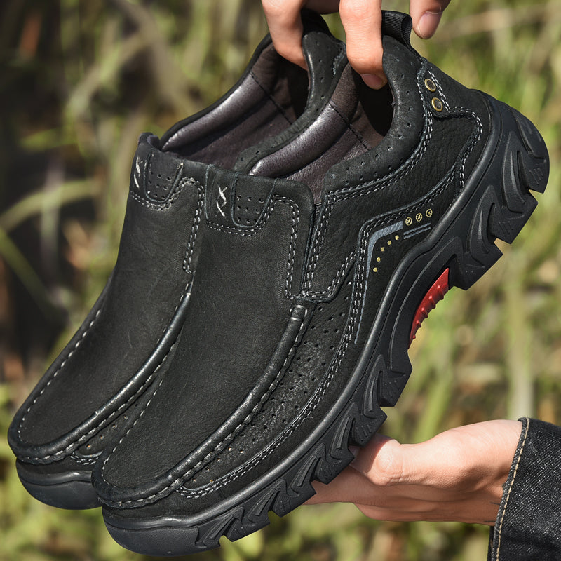 Orthopedic Ankle Boots with Arch Support and Cushioned Footbed, Slip Resistant
