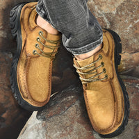Orthopedic Ankle Boots with Arch Support and Cushioned Footbed, Slip Resistant