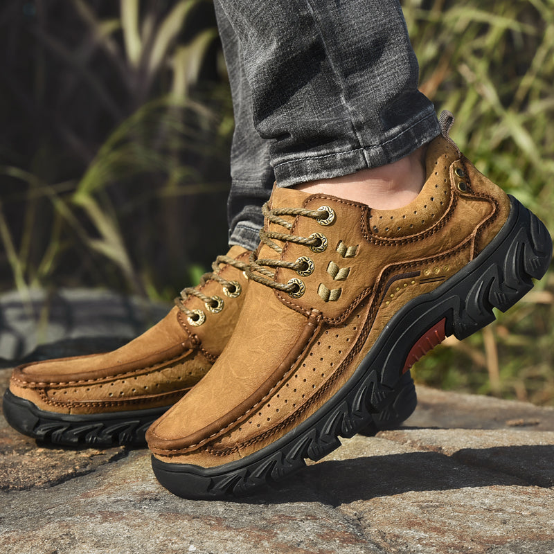 Orthopedic Ankle Boots with Arch Support and Cushioned Footbed, Slip Resistant