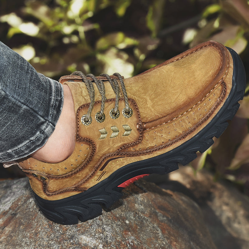 Orthopedic Ankle Boots with Arch Support and Cushioned Footbed, Slip Resistant