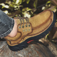 Orthopedic Ankle Boots with Arch Support and Cushioned Footbed, Slip Resistant