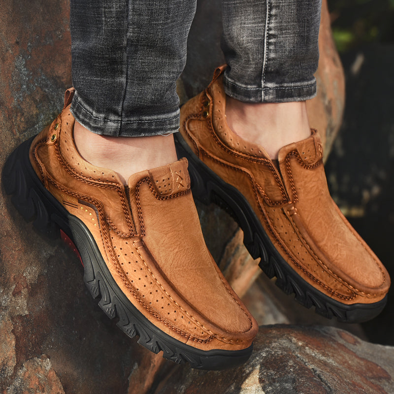 Orthopedic Ankle Boots with Arch Support and Cushioned Footbed, Slip Resistant