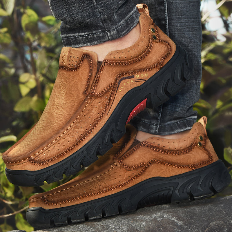 Orthopedic Ankle Boots with Arch Support and Cushioned Footbed, Slip Resistant