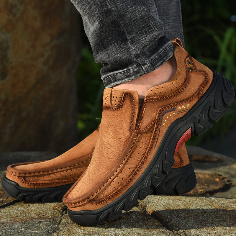Orthopedic Ankle Boots with Arch Support and Cushioned Footbed, Slip Resistant