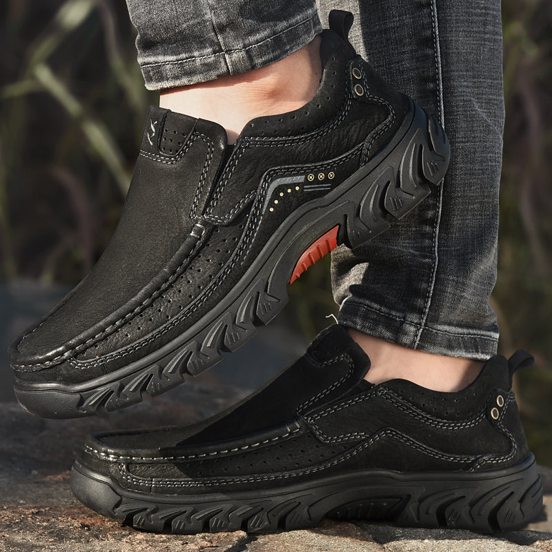 Orthopedic Ankle Boots with Arch Support and Cushioned Footbed, Slip Resistant