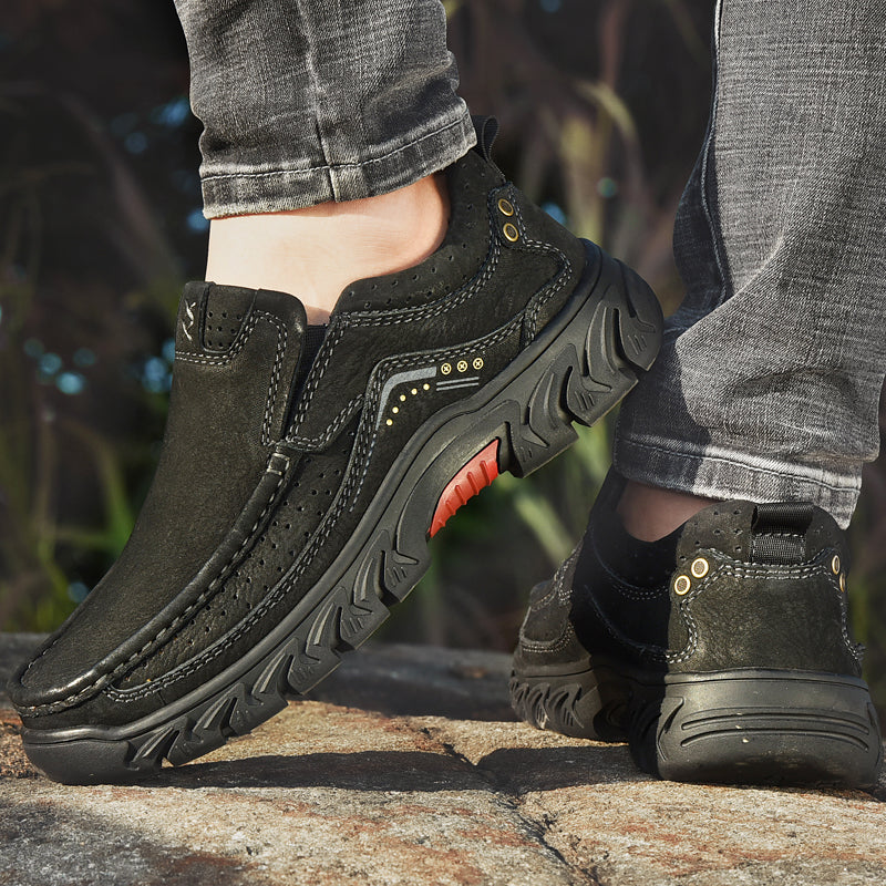 Orthopedic Ankle Boots with Arch Support and Cushioned Footbed, Slip Resistant