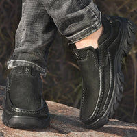 Orthopedic Ankle Boots with Arch Support and Cushioned Footbed, Slip Resistant