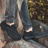 Orthopedic Ankle Boots with Arch Support and Cushioned Footbed, Slip Resistant