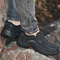 Orthopedic Ankle Boots with Arch Support and Cushioned Footbed, Slip Resistant