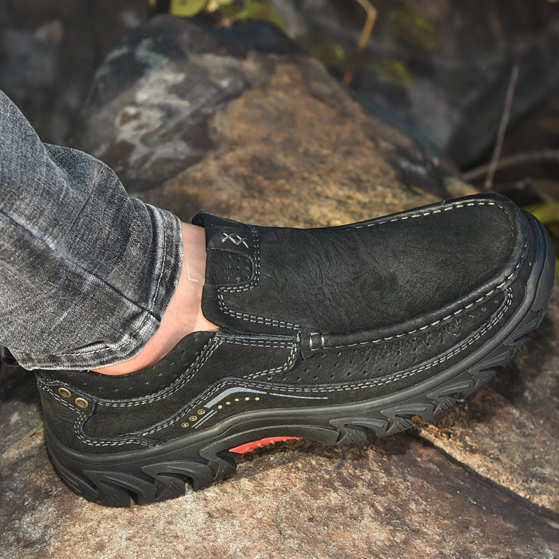 Orthopedic Ankle Boots with Arch Support and Cushioned Footbed, Slip Resistant